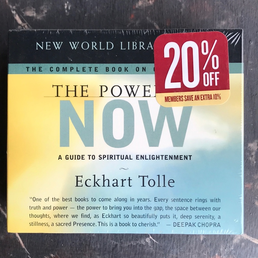 Audio book, The Power of Now, Elkhart Tolle